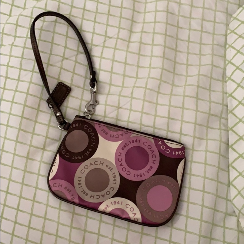 Coach wristlet